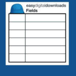 Easy Digital Downloads Fields