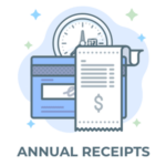 Give – Annual Receipts