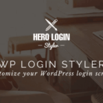 Hero Login Styler – Wp Login Screen Customizer