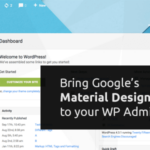 Material Wp – Material Design Dashboard Theme