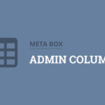 Metabox – Admin Columns