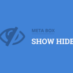 Metabox – Show Hide