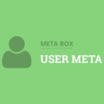 Metabox – User Meta