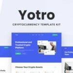 Yotro – Cryptocurrency Elementor Template Kit