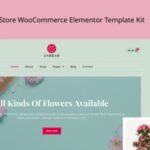 Zahrah – Flower Shop & Store WooCommerce Elementor Template Kit