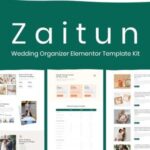 Zaitun – Wedding Organizer Elementor Template Kit