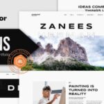 Zamans – Personal Painting Portfolio Elementor Pro Template Kit
