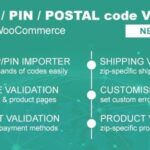 Zip/Pin/Postal Code Validator For WooCommerce