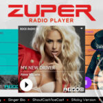 Zuper – Shoutcast and Icecast Radio Player With History