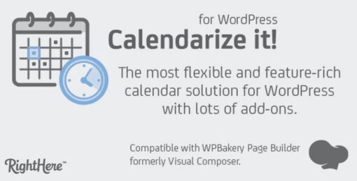 Calendarize it! for WordPress