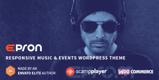 Epron – Responsive Music & Events WordPress Theme