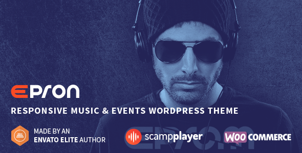 Epron – Responsive Music & Events WordPress Theme Epron – Responsive Music & Events WordPress Theme