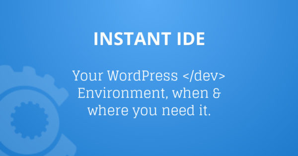 Instant IDE Manager Instant IDE Manager