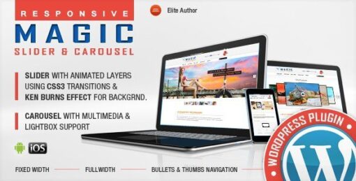 Magic Responsive Slider And Carousel WordPress Plugin