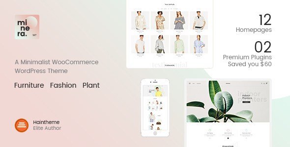 Minera – Minimalist Woocommerce WordPress Theme Minera – Minimalist Woocommerce WordPress Theme