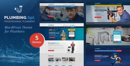 Plumbing Spl – Plumber WordPress Theme