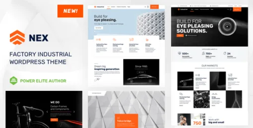 Nex – Factory & Industrial WordPress