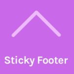 Oceanwp – Sticky Footer