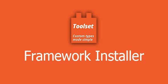 Toolset – Framework Installer / Reference Sites Toolset – Framework Installer / Reference Sites