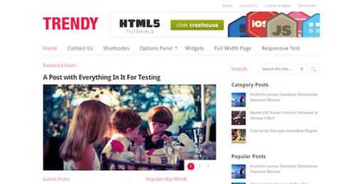 Trendy – Multicolumn & Clean Magazine Theme
