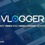 Vlogger: Professional Video & Tutorials WordPress Theme