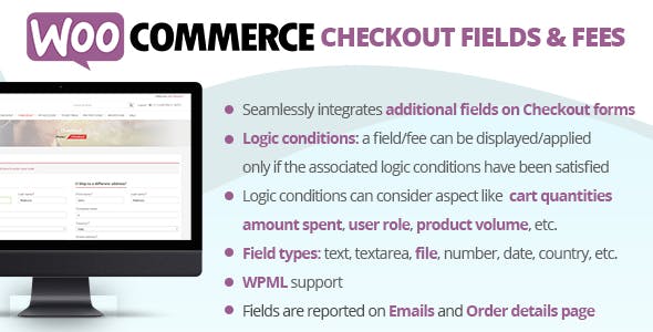 WooCommerce Checkout Fields & Fees WooCommerce Checkout Fields & Fees