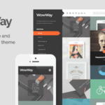 Wowway – Interactive & Responsive Portfolio Theme