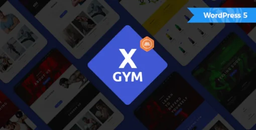 X-Gym Fitness Theme