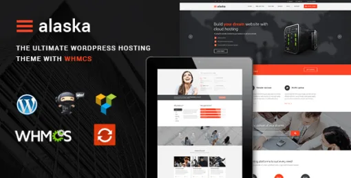 Alaska – Seo Whmcs Hosting Shop Business Theme