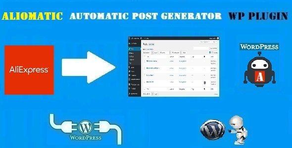 Aliomatic – AliExpress Affiliate Money Generator Plugin for WordPress Aliomatic – AliExpress Affiliate Money Generator Plugin for WordPress