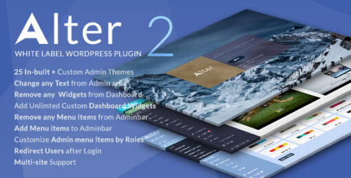 Alter – White Label WordPress