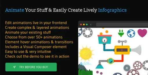 Animatic – Advanced WordPress Frontend Animator