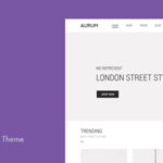 Aurum – Minimalist Shopping Theme