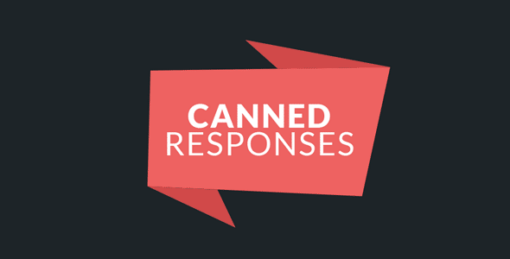 Awesome Support – Canned Responses