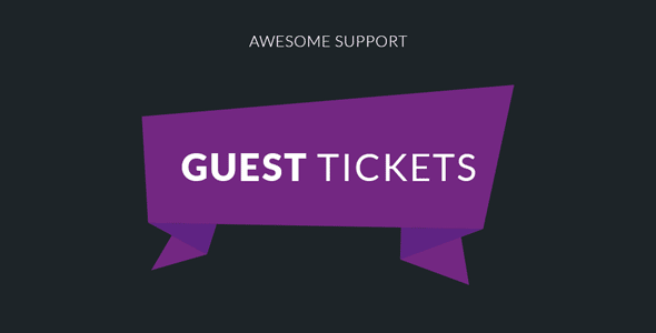 Awesome Support – Guest Tickets Awesome Support – Guest Tickets