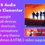 AZ Video and Audio Player for Elementor Pro