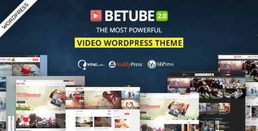 Betube – Video WordPress Theme