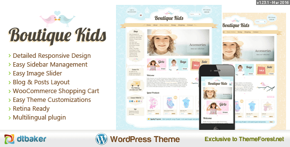 Boutique Kids Creative – WordPress Woocommerce Boutique Kids Creative – WordPress Woocommerce