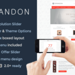 Brandon – Responsive Multi-Purpose WordPress Theme