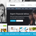 Broker – Business And Finance WordPress Theme