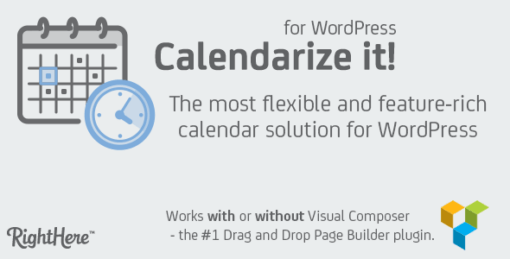 Calendarize It! – Calendar Solution For WordPress + Addons