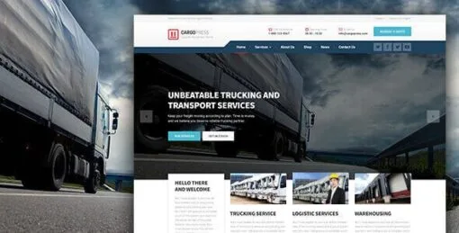 Cargopress – Logistic Warehouse & Transport Wp
