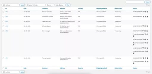 Chronopost & Mondial relay pour WooCommerce – WCMultiShipping