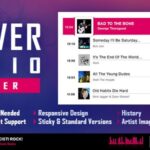 Clever – HTML5 Radio Player With History – Elementor Widget