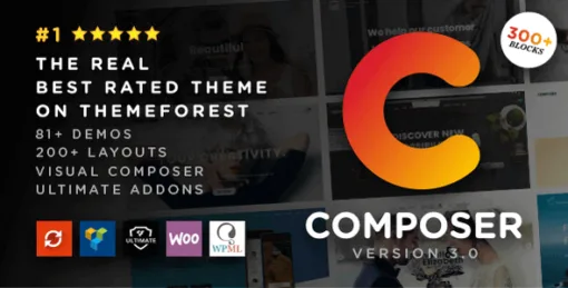Composer – Responsive Multi-Purpose High-Performance WordPress Theme