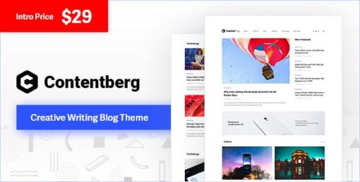 Contentberg – Blog & Content Marketing Theme