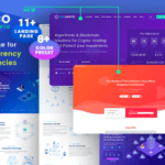 Cryptico – ICO & Cryptocurrency WordPress Theme​