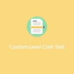 Paid Memberships Pro – Custom Level Cost Text