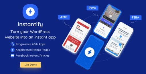 DaftPlug Instantify – PWA & Google AMP & Facebook IA
