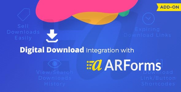 Digital Downloads Addon for Arforms Digital Downloads Addon for Arforms